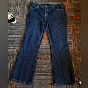 Low Rise Calvin Klein Flare Jeans.